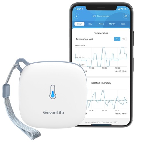 Govee wifi room thermometer - govee,