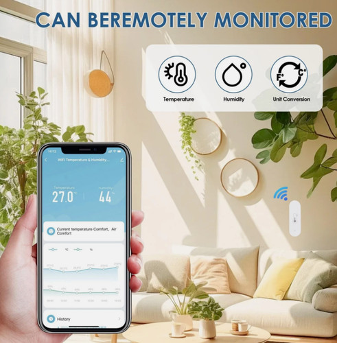 Wifi thermometer hygrometer - wifi,