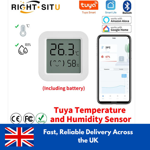 Tuya temperature humidity - temperature,