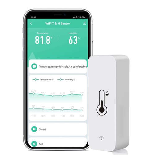 Wifi temperature humidity - temperature,