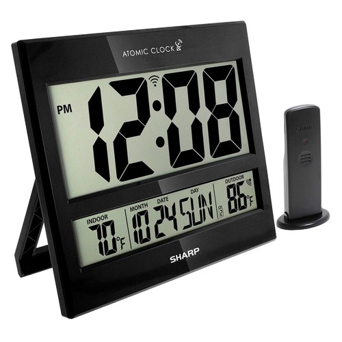 Sharp atomic clock - atomic, never