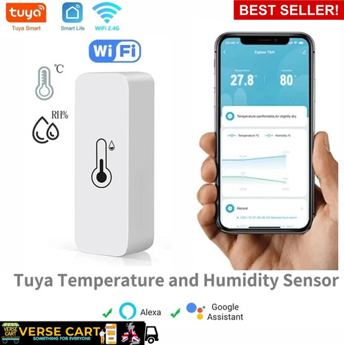 Tuya wifi temperature humidity - temperature,