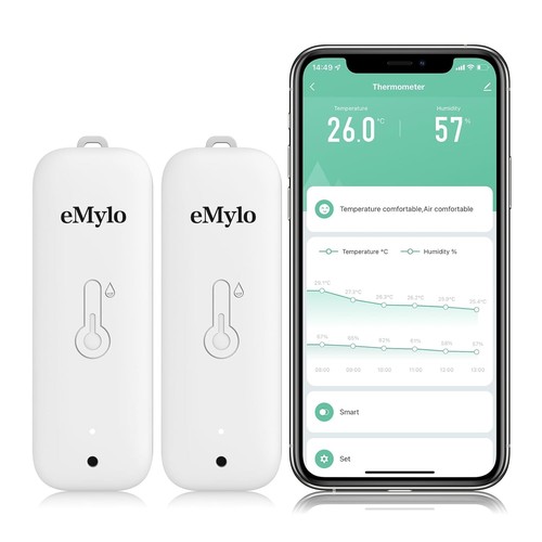 Emylo wifi room thermometer - wifi,