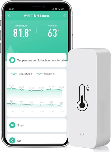 Wifi temperature humidity - temperature,
