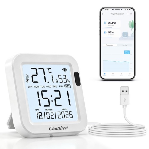 Wifi room thermometer - wifi,